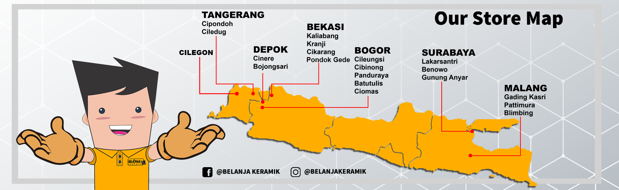 OUR STORE MAP