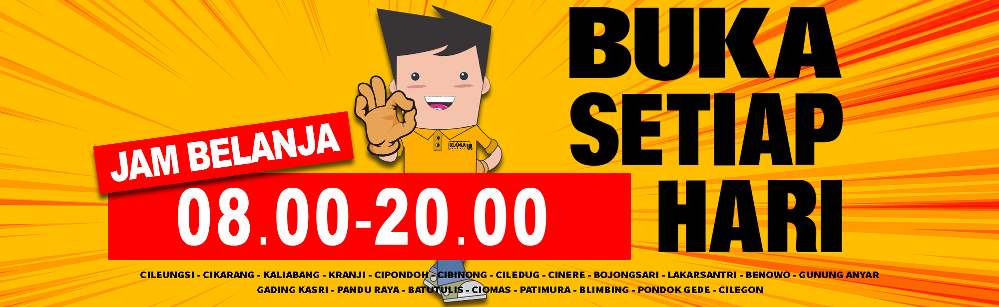 BUKA SETIAP HARI